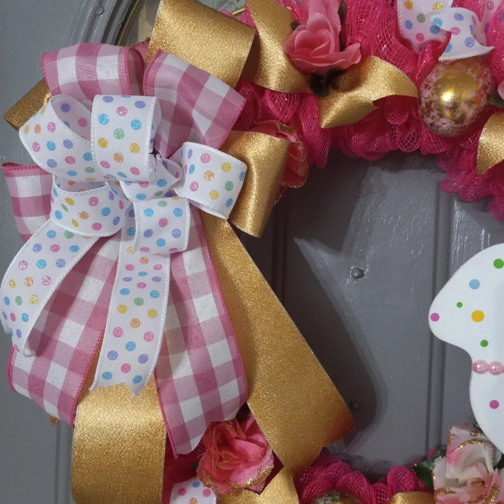Easter or Spring Wreath - Picture 4 of 4